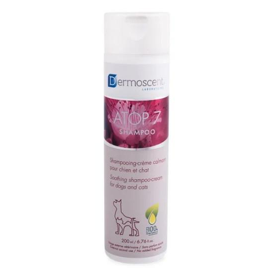 Dermoscent Atop 7 Shampoo – Șampon Dermatologic pentru Câini și Pisici – 200 ml